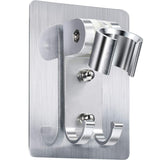 Shower Head Holder Strong Adhesive Shower Head Wall Mounting Bracket Adjustable Shower Wand Holder Hanger Hooks No Drill Need In Australia - Darrahopens