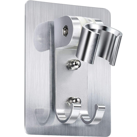 Shower Head Holder Strong Adhesive Shower Head Wall Mounting Bracket Adjustable Shower Wand Holder Hanger Hooks No Drill Need In Australia - Darrahopens