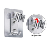 Shower Head Holder Strong Adhesive Shower Head Wall Mounting Bracket Adjustable Shower Wand Holder Hanger Hooks No Drill Need In Australia - Darrahopens