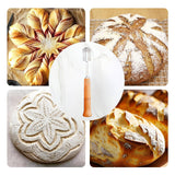 Bread Lame with 5 Replacement Blades,Hand Crafted Bread Lame Dough Scoring Tool,Sourdough Bread Baking Supplies,Bread Knife In Australia - Darrahopens