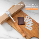 Bread Lame with 5 Replacement Blades,Hand Crafted Bread Lame Dough Scoring Tool,Sourdough Bread Baking Supplies,Bread Knife