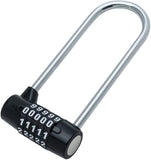 Suitcase Padlocks,Luggage Locks,Combination Padlocks,5 Digit U Shape Dial Combination Padlock Suitcase Luggage (Color : Black)