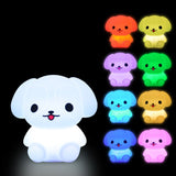 Bedside Lamp for Kids, Baby Nursery Lamp for Breastfeeding Safe, Break Resistant,  Adjustable  Control + Touch Control - Dog In Australia - Darrahopens