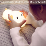 Kids Night Light,Cute Soft Silicone Dog Lamp Dimmable Nursery Portable Puppy Lamps,Bedside Lamp for Baby and Toddler,Boy Girls In Australia - Darrahopens