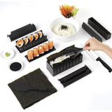 Sushi Making Kit, Sushi Kit with Sushi Mat,Sushi Roller, Sushi Maker, Bamboo Sushi Rolling Mat, DIY Sushi Set, Easy and Fun Home