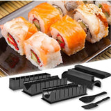 Sushi Making Kit, Sushi Kit with Sushi Mat,Sushi Roller, Sushi Maker, Bamboo Sushi Rolling Mat, DIY Sushi Set, Easy and Fun Home