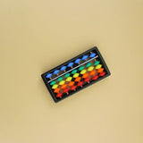 Plastic Abacus Calculator Plastic Abacus Math Learning Educational Toys for Children Calculation Colorful Beads Plastic Kid'sMath
