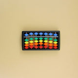 Plastic Abacus Calculator Plastic Abacus Math Learning Educational Toys for Children Calculation Colorful Beads Plastic Kid'sMath