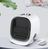 Portable Air Conditioners, New Upgrade Desktop Air Conditioner, Portable Air Cooler with Humidifier, Portable Evaporative (White)