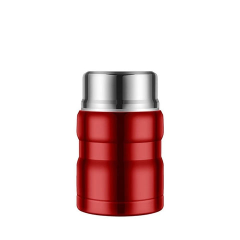 Red Thermoses 500ml/750ml Stainless Steel Thermoses Portable Vacuum Insulated Soup Container Thermoses Lunch Box (Color : Red ) In Australia - Darrahopens