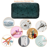 Leather Sanitary Napkin Storage Bag, Portable Menstrual Pad Bag Period Pads Pouch, Small Make Up Bags(Green)