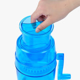 Manual Household Small Ice Sander Mini Hail Blasting Ice Hand Ice Mein Mein Ice Machine With Stainless Steel Blade