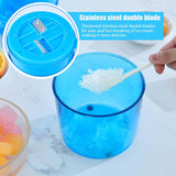 Manual Household Small Ice Sander Mini Hail Blasting Ice Hand Ice Mein Mein Ice Machine With Stainless Steel Blade In Australia - Darrahopens