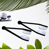 2PCS Glasses Cleaning Clip, Portable Eyeglasses Cleaner Mini Lightweight Eyeglass Cleaning Clip Sunglasses Eyeglass Cleaner Brush Soft