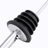 Liquor Pourer Speed Pourer 2Pcs/Set Wine Pourer Stainless Steel Wine Bottle Stopper with Cap Alcohol Liquor Spouts Bottle