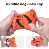 Dispensing Puppy Toys - Dog Bones for Chewers Super Dog Toys Tough Chew for Dogs Toy Bone, Natural Rubber Leaked Dumbbells…