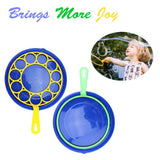 Bubble Wands Set, Kids Outdoor Giant Bubbles Wand Large Bubbles Maker Toys for Boys Girls with Tray Bubble Sticks