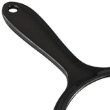 Hand Mirror, Double-Sided Handheld Mirror 1X/2X Magnifying Mirror with Handle, Pack of 1 (Transparent Black)