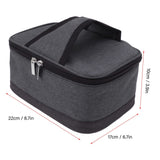 Portable Oven, Electric Lunch Box Food Heater USB Constant Heating Insulation Bag Heated Lunch Box Bag(Gray) In Australia - Darrahopens