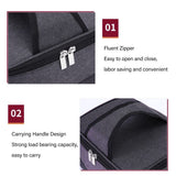 Portable Oven, Electric Lunch Box Food Heater USB Constant Heating Insulation Bag Heated Lunch Box Bag(Gray) In Australia - Darrahopens