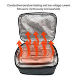 Portable Oven, Electric Lunch Box Food Heater USB Constant Heating Insulation Bag Heated Lunch Box Bag(Gray) In Australia - Darrahopens