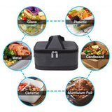 Portable Oven, Electric Lunch Box Food Heater USB Constant Heating Insulation Bag Heated Lunch Box Bag(Gray) In Australia - Darrahopens