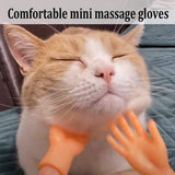 Grooming Glove Artifact for Cat and Dog Beauty Massage, Silicone Soft Mini Pet Massage Gloves Ultra-stylish Design  Wide Uses In Australia - Darrahopens