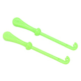 2pcs Fast Knot Tying Tool Portable Plastic Hook Loop Disgorger Remover for Fishing Easy to Use fine workmanship