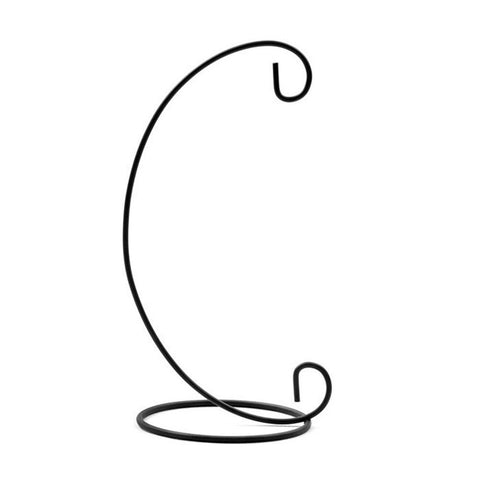 Ornament Display Stand Iron Hanging Stand Rack Holder for Hanging Glass Globe Air Plant Terrarium Witch Ball Christmas  (Black) In Australia - Darrahopens
