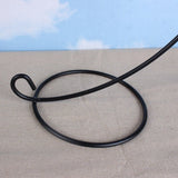 Ornament Display Stand Iron Hanging Stand Rack Holder for Hanging Glass Globe Air Plant Terrarium Witch Ball Christmas  (Black) In Australia - Darrahopens