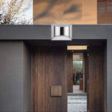 Outdoor Solar Lights Solar Wall Light Balcony Garden Solar Light Stainless Steel Modern Outdoor Waterproof Wall Light for Stairs