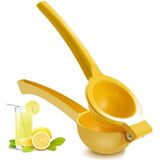 Manual Juicer Citrus Lemon Squeezer, Fruit Juicer Lime Press Metal, Professional Hand Juicer Kitchen Tool(Yellow） In Australia - Darrahopens