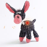 Bite Buddy Chew Toy for Dogs, Dog Stuffed Animals Chew Toys with Squeakers, Plush Toy for Aggressive Chewers,for Small Medium Dogs