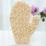 Cleaning Gloves， 2 Piece of Bath Exfoliating Gloves, Bath Cream Scrub Gloves, Anti-Massage Loofah Gloves