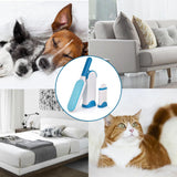 Blue Pet Hair Remover Brush,Dog Hair Remover for Clothes - lint Remover Brush,Lint Brush Pet Hair Remover for Dogs(Blue) In Australia - Darrahopens