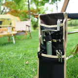 Outdoor Barbecue and Camping Oxford Cloth Tool Storage Bag with Portable Handle ur bag boasts a thickened construction