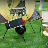 Outdoor Barbecue and Camping Oxford Cloth Tool Storage Bag with Portable Handle ur bag boasts a thickened construction
