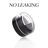 50 Count Tiny Sample Jars, 5ML Makeup Cosmetic Containers for Lip Balms, Lotion, Powder, Beauty Products(Black Lids) In Australia - Darrahopens