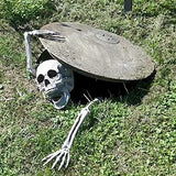 Halloween Decorations Skeleton Stakes, Groundbreakers for Best Halloween Yard Decorations Outdoor Graveyard