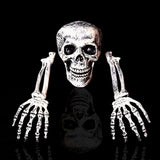 Halloween Decorations Skeleton Stakes, Groundbreakers for Best Halloween Yard Decorations Outdoor Graveyard