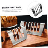 Bread Rack Tableware for Bread Kitchen Supplies Cooling Rack for Sliced-toast Mini Containers Sandwich Rack for Toaster Stainless In Australia - Darrahopens