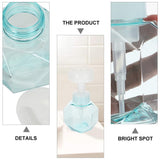 Foaming Soap Dispenser Refillable Pump Bottle BPA Free Plastic Press Bottles Flower Foaming Bottle Empty Foam Liquid Hand (1 Pack) In Australia - Darrahopens