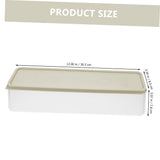 Noodle Storage Box Noodle Canister with Lid Airtight Storage Rectangular Pasta Containers Pasta Organizer for Pantry Storage In Australia - Darrahopens