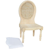 Miniature Chair Linen Chair Miniatures Mini Toy Wood Toys Wooden Chair Miniature Dining Table Chair Ornaments Indoor In Australia - Darrahopens