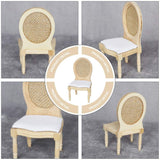Miniature Chair Linen Chair Miniatures Mini Toy Wood Toys Wooden Chair Miniature Dining Table Chair Ornaments Indoor