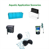 100pcs 0.62-Inch Aquarium Bio Balls Filter Media, Aquarium Fish Tank Filter Media, Pond Media Filter Balls with Media Bags