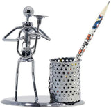 Pen Holders Iron Pen Case Iron Pen Holder Model Desktop Desktop Pen Holder Made of metal iron, strong and durable
