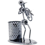 Pen Holders Iron Pen Case Iron Pen Holder Model Desktop Desktop Pen Holder Made of metal iron, strong and durable