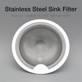 Stainless Steel Slop Basket Filter Trap - Bathroom Sink Drain Strainer | Bathtub Shower Drain Hair Trap | Kitchen Sink In Australia - Darrahopens
