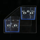 2 Layers Nail Polish Organizer,  Transparent, High-grade Quality, Tabletop Mount, Ideal for Cosmetics
